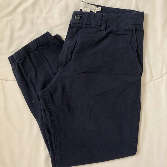 H&M Men's Twill Ankle-Length Pants - Picture 1 of 7